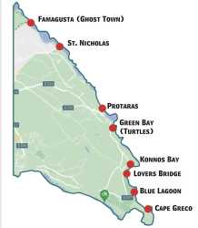 Wycieczka fakultatywna, Miasto duchów, Famagusta, Salamina z rejsem na Blue Lagoon i zatokę żółwi z Protaras