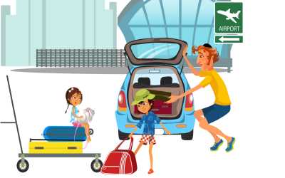 Transfer, Transfer z lotniska Pafos do Protaras dowolnego miejsca np. hotelu, apartamentu, willi dla 9-10 osób